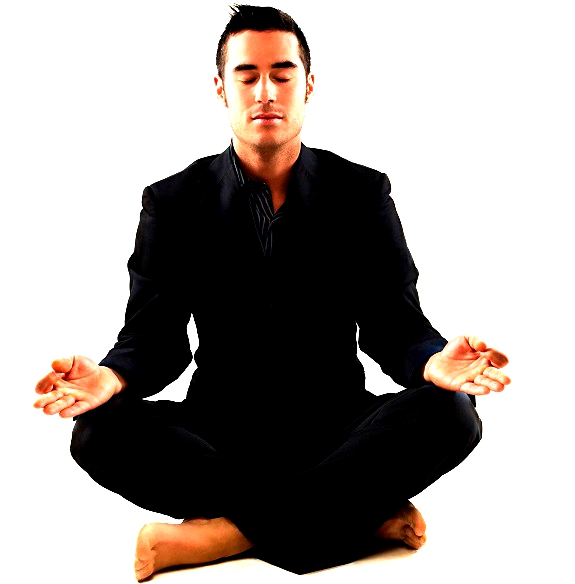 Man-meditating